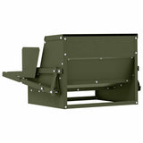 Chicken Treadle Feeder Olive Green 50 x 40 x 29 cm 874700
