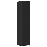 Highboard Black 40x42.5x185 cm Engineered Wood 3281400