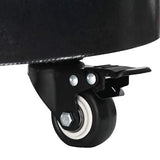 Parasol Base 30kg Black Granite and Stainless Steel Round 42006586