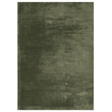 Rug HUARTE Short Pile Soft and Washable Forest Green 120x170 cm 375095