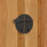 3 Piece Bathroom Furniture Set Solid Wood Pine 3223455