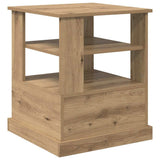 Bedside Cabinet Artisan Oak 50 x 50 x 60 cm Engineered Wood 881409
