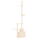 Floor to Ceiling Cat Tree Cream 250.5-276.5 cm 171720