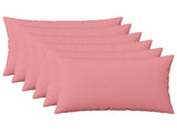 Cushion with Pillow HEERLEN 6 pcs Pink Fabric 924958