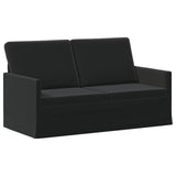 Sofa Set 2 pcs Black Velvet 3433209