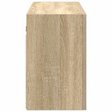 Bathroom Wall Cabinet Sonoma Oak 100x25x40 cm Engineered Wood 860105