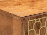 Bathroom Cabinet 38x33x58 cm Solid Wood Mango 358305