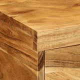 Wall-mounted TV Cabinet 80x30x19 cm Solid Wood Acacia 4017463