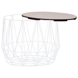 Coffee Table 2 pcs White 287662