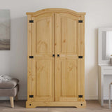 Wardrobe Mexican Pine Corona Range 2 Doors 243732