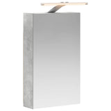 Bathroom Mirror Cabinet Concrete Grey 30 x 10.5 x 50 cm 889018