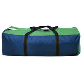 Camping Tent 6 Persons Blue and Green 93184