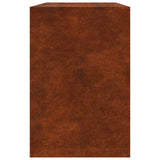Firewood Rack 100x40x60 cm Weathering Steel 850988