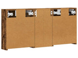 Bathroom Cabinet Set 3 pcs 80 x 10.5 x 50 cm Engineered wood 3403654