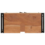 Sink cabinet with Shelf Brown 71 x 33 x 58 cm Solid Acacia Wood 4102767