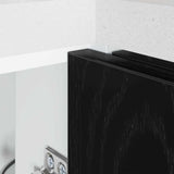 Kitchen Corner Base Cabinet Black oak 86 x 46 x 81.5 cm 876721