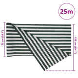 Privacy Net Green and White 1.5x25 m HDPE 150 g/m 4003732