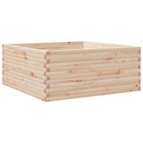 Garden Planter 110x110x46 cm Solid Wood Pine 3282434