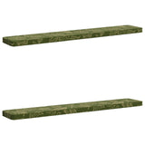 2-Piece Bench Cushions VUGHT 2 pcs 100% Polyester Leaf Design 950923