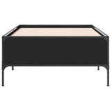 Bed Frame without Mattress Black 75x190 cm Small Single 844991