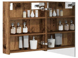 Bathroom Mirror Cabinet Old Wood 40 x 10.5 x 60.5 cm 889029