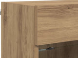 TV Wall Cabinet Artisan Oak 98.5 x 30 x 60.5 cm Engineered Wood 8000986
