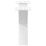 Coffee Table Legs X-Shaped 2 pcs White 50x cm Steel 4012937