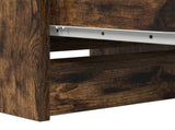 Sideboard Smoked Oak 37.5x35x99 cm Engineered Wood 861701