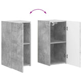 TV Cabinet Set 6 pcs Concrete Grey Engineered Wood 3409108