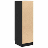 Shoe Cabinet Black Oak 29.5 x 35 x 101 cm Engineered Wood 862101