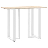 Bar Table Legs T-Shaped 2 pcs White 60x35x cm Steel 4013105
