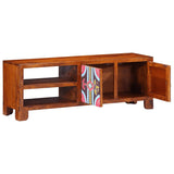 TV Cabinet Multicolour 110x30x40 Solid Wood Acacia 4016503