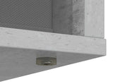 Sideboard with Drawer Concrete Grey 73.5 x 24 x 69.5 cm 8000479