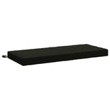 2-Piece Bench Cushions SOEST 2 pcs 100% Polyester Black 950213