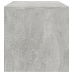 TV Cabinet Concrete Grey 120x40x40 cm Engineered Wood 800040