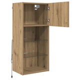 Wall-mounted TV Cabinet 40.5 x 30 x 90 cm Artisan Oak 882956