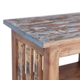 Bedside Cabinet 41x30x50 cm Solid Mahogany Wood 283926