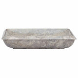 Sink Grey 50x35x10 cm Marble 149164