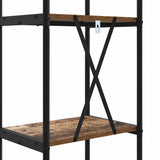 Bookshelf Old Wood 40 x 30 x 183 cm Engineered wood 879927