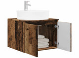 Wall-Mounted Sink Vanity Old Wood 49.5 x 44.5 x 65 cm 890440