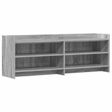 TV Cabinet 135 x 33 x 47 cm Grey Sonoma Engineered Wood 8011232