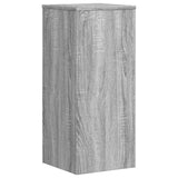 Plant Stands 2 pcs Grey Sonoma 30x30x70 cm Engineered wood 852929