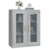 Hanging Wall Cabinet Grey Sonoma 69.5x34x90 cm 817388
