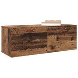 Wall-Mounted Cabinet Wall-mounted Old Wood 100 x 36.5 x 35 cm 879561