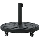 Parasol Base 15.35 kg Black Iron Circular 42002566
