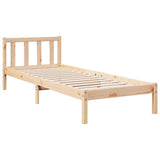 Extra Long Bed Frame without Mattress 80x220 cm Solid Wood Pine 852442