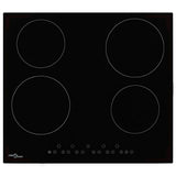 Ceramic Hob with 4 Burners Touch Control 6000 W 50784