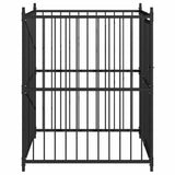 Outdoor Dog Kennel 120x120x150 cm 145763