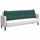 Back Pillow Dark Green 180 x 24 x 50 cm Velvet 42014576