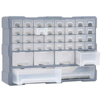 ZNTS Multi-drawer Organiser with 38 Drawers 52x16x37.5 cm 147578